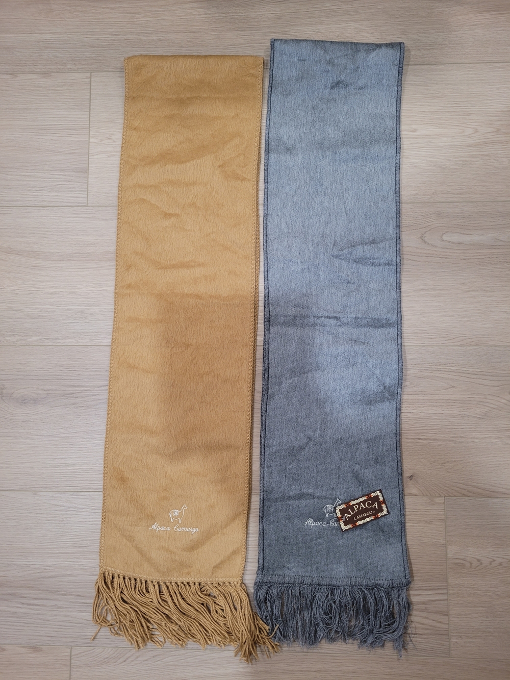 Unisex 2 Set Alpaca Camargo Scarf 1 New With Tag